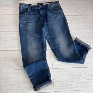 Pilcro and the Letterpress High Rise Blue Jeans